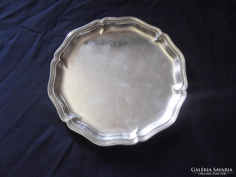 Silver tray (fine 830) art deco