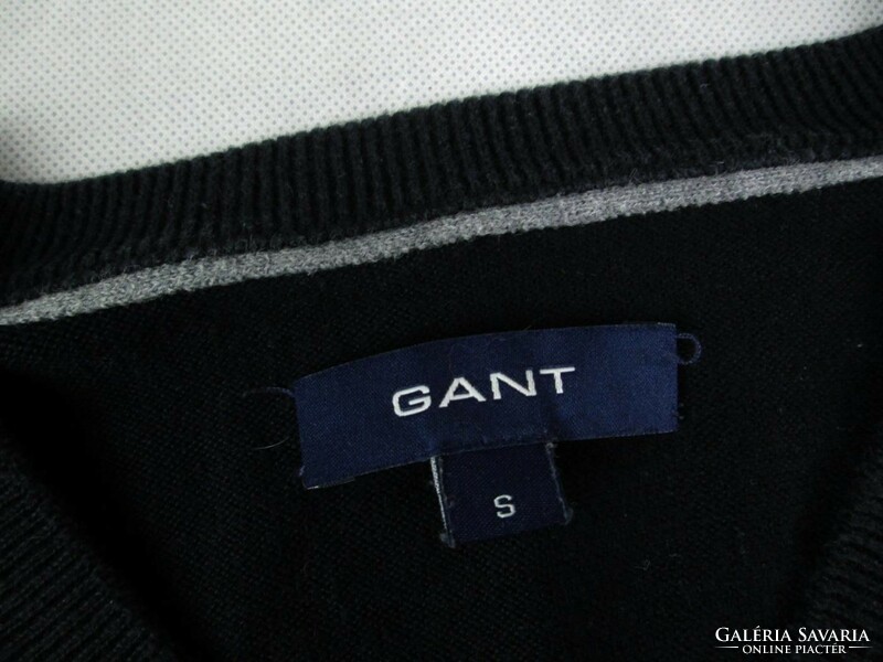 Original gant (s / teen) elegant long-sleeved black men's sweater