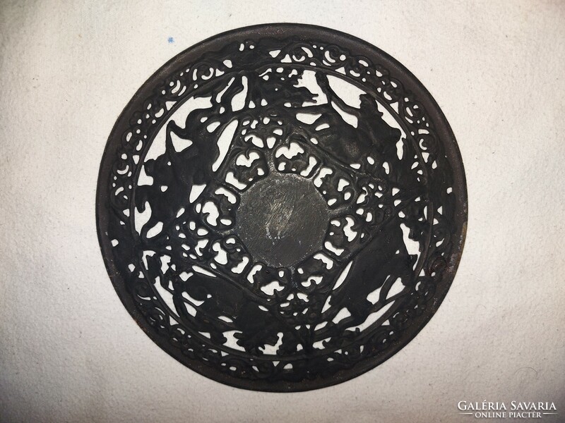 French distance plate 19th century