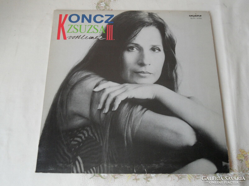 Zsuzsa Koncz: poetry record - vinyl record