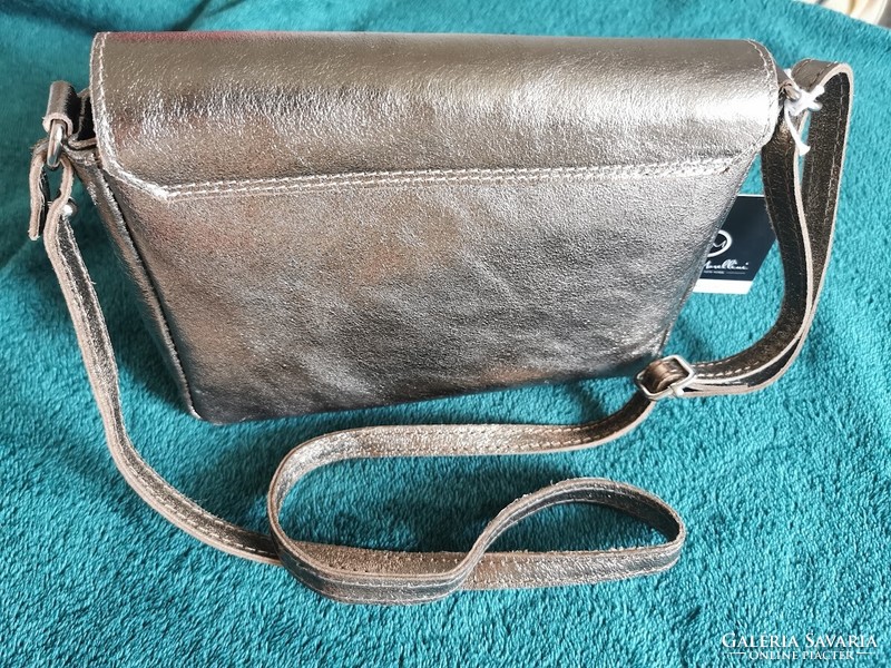 Genuine leather, Anna Morellini shoulder bag, in original store condition