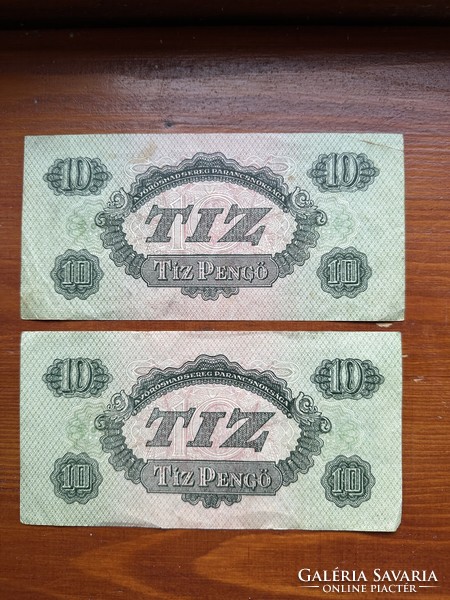 Tíz pengő 1944 2 db