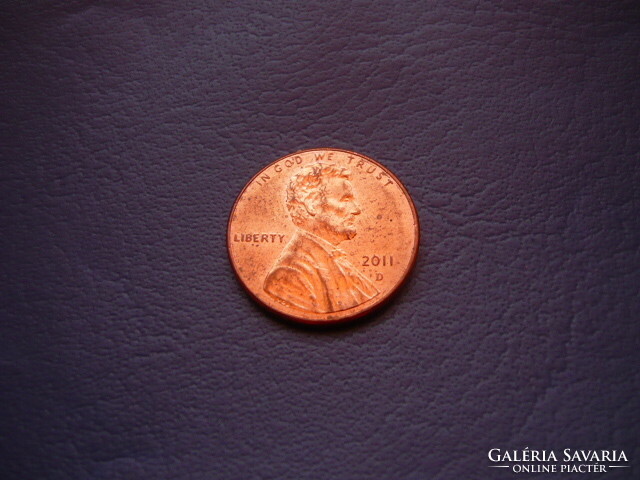 Usa 1 cent 2011 d / lincoln cent! Shield!