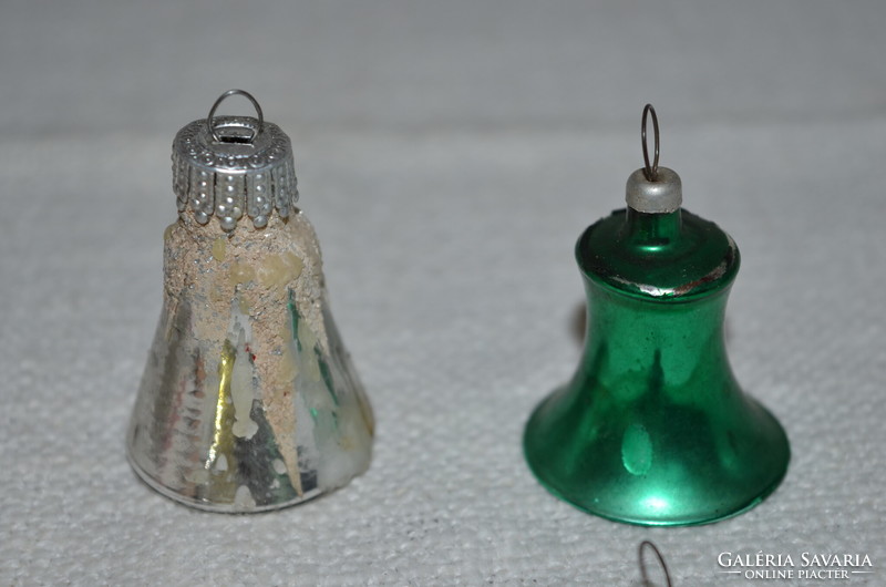 Retro glass Christmas tree decorations