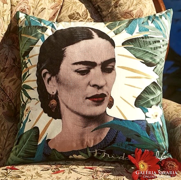 Frida Kahlo throw pillow cover, pillow cover