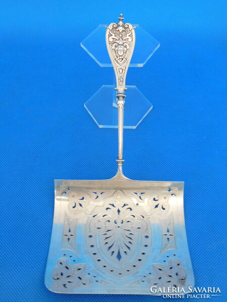 Beautiful silver cake, cream scoop 190 gr