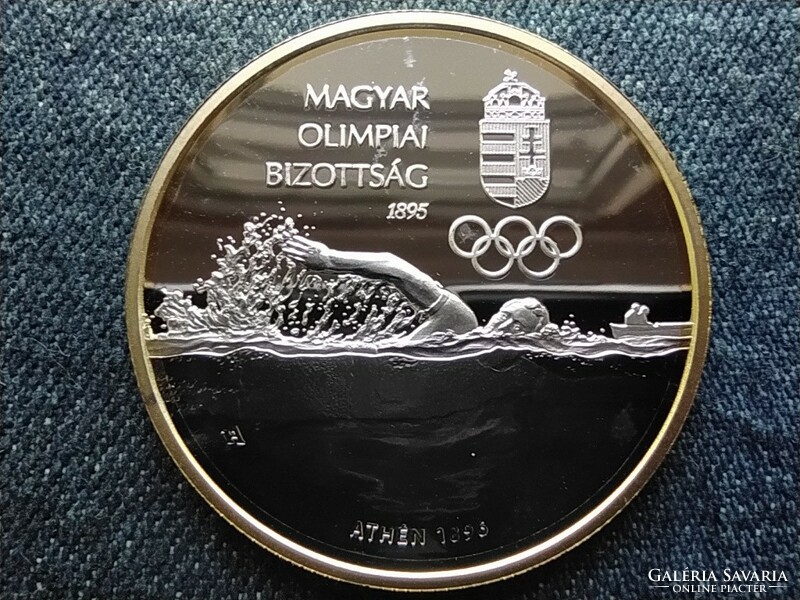 125 éves a Magyar Olimpiai Bizottság .925 ezüst 10000 Forint 2020 BP PP (id63971)