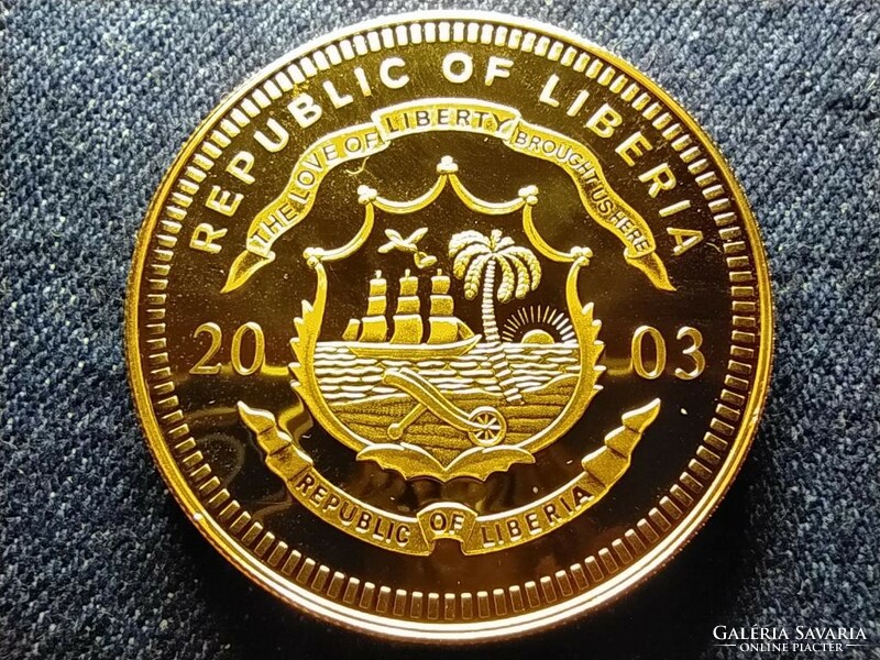 Liberia ecu 5 dollars 2003 (id79173)