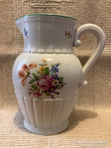 Kispest marked porcelain flower jug