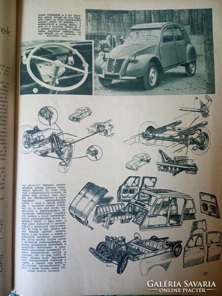 Autó - Motor Magazin  1961 / 19 !