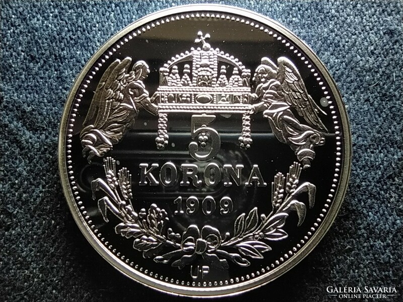 Royal Crowns minted book Kálmán 5 crowns .999 Silver pp (id57476)
