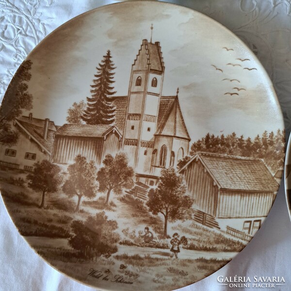 Kaiser porcelain wall plates