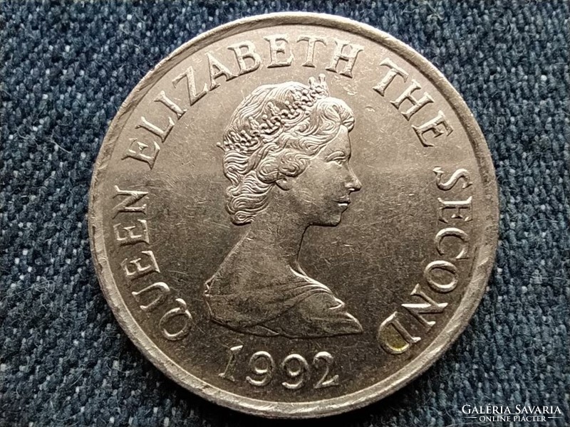 Jersey II. Erzsébet Dolmenek 10 penny 1992 (id54317)