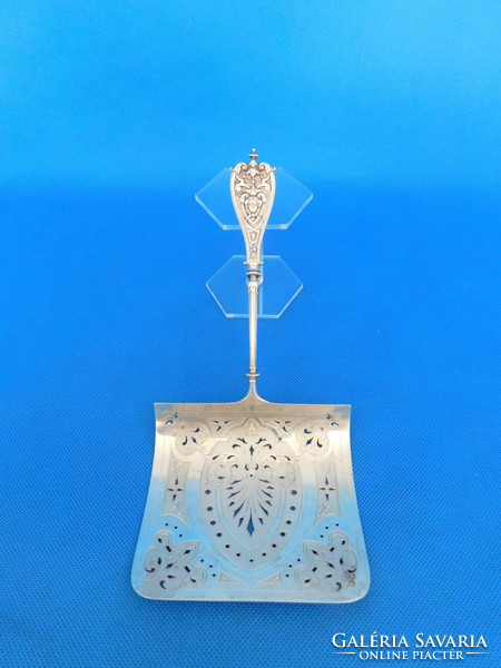 Beautiful silver cake, cream scoop 190 gr