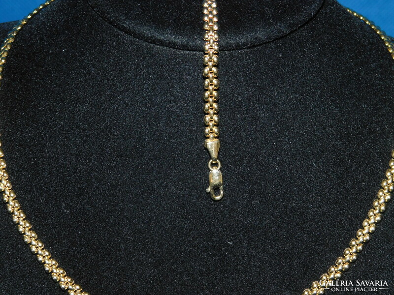 Gold 14k women's necklaces + bracelet 14.6 Gr