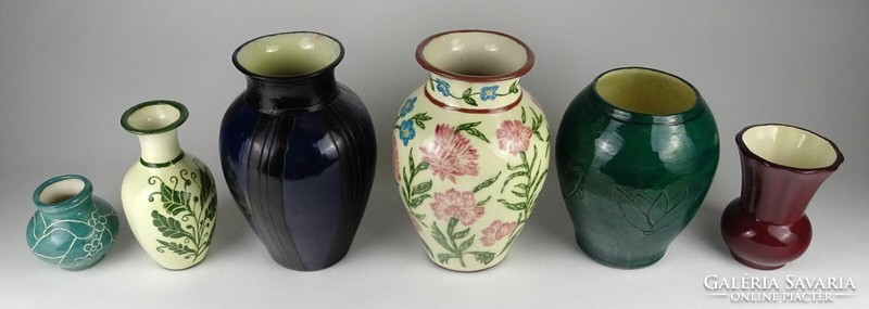 1N969 weaver kati ceramic vase package 6 pieces