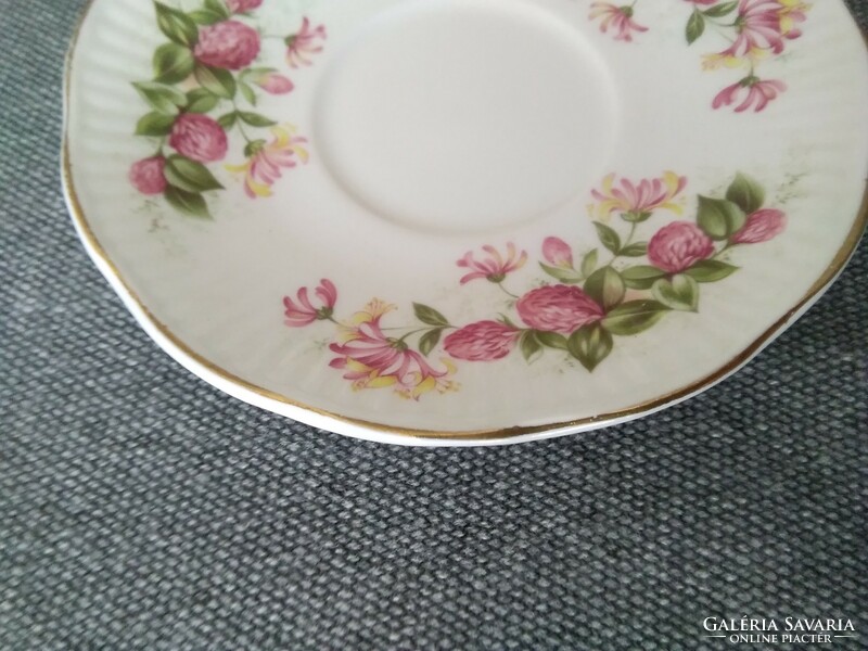 English porcelain coffee, Art Nouveau style / cup + plate