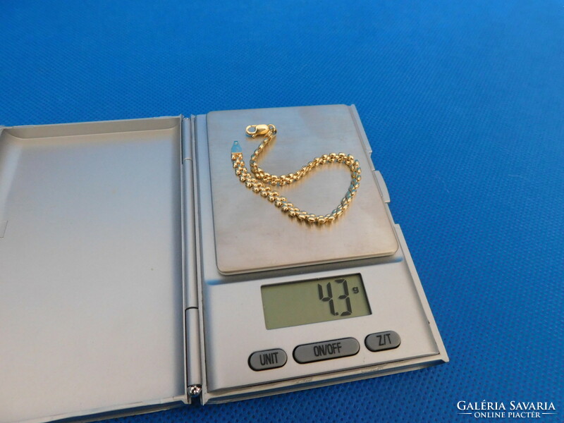 Gold 14k women's necklaces + bracelet 14.6 Gr