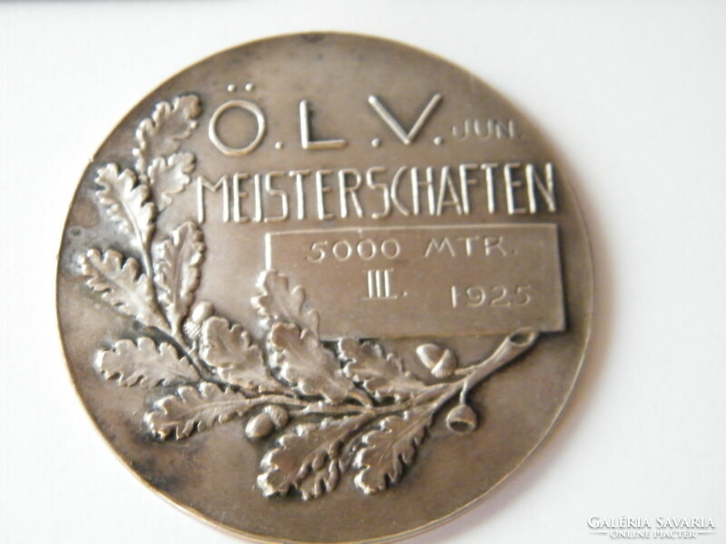 Art Nouveau sports metal coins, plaques from the 1920s, 3 pcs