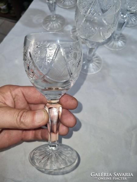 Crystal glass set