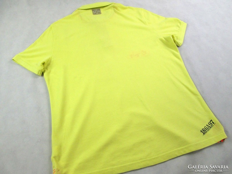 Original gaastra (xl) sporty elegant short-sleeved men's collared T-shirt