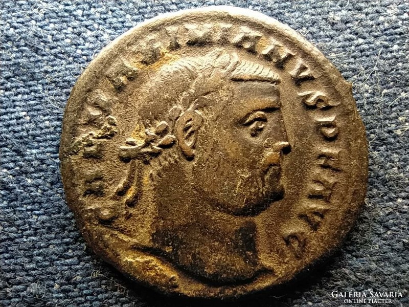 Római Birodalom Maximianus Follis GAL MAXIMIANVS PF AVG GENIO IMPERATORIS MKV (id52067)