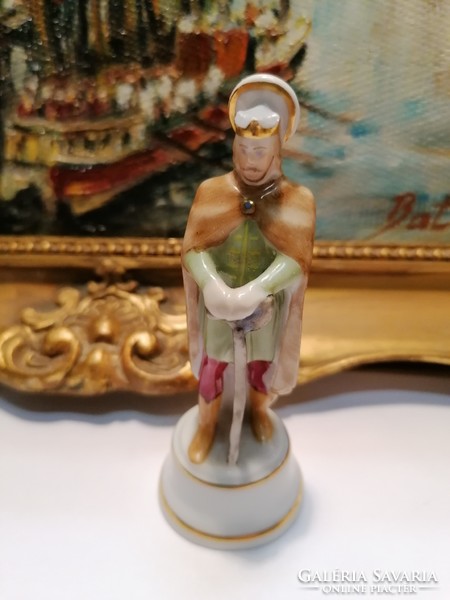 Antique Herend porcelain rare statue