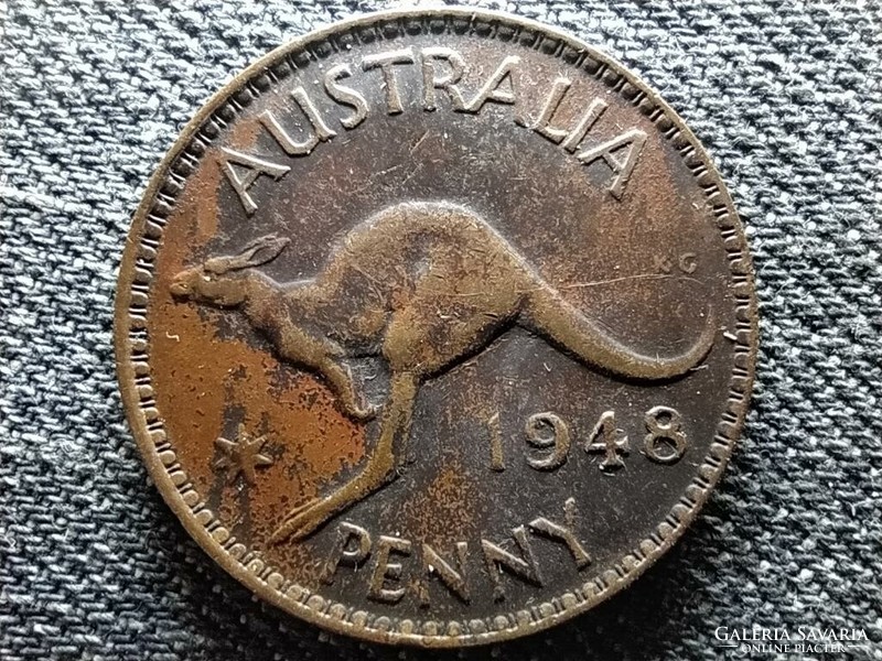 Ausztrália VI. György (1936-1952) 1 Penny 1948 (id47307)