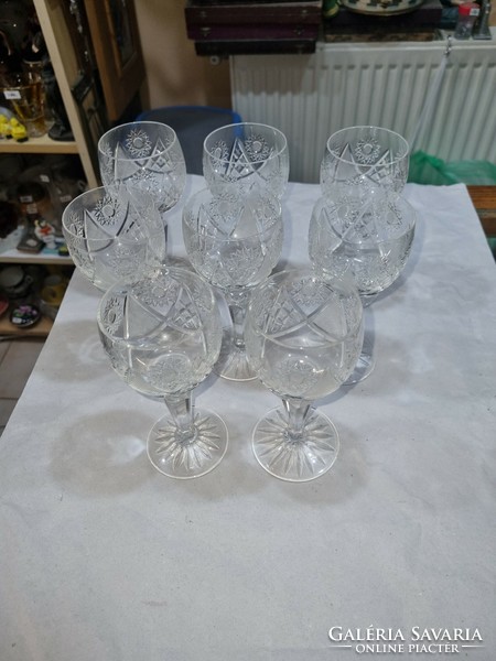 Crystal glass set