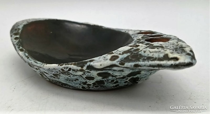 Retro ceramic bowl, bowl 2 pcs, 13 cm x 9 cm wide and 3.5 cm high