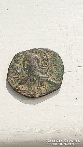 Bizánci pénz, VIII. Konstantin follis.