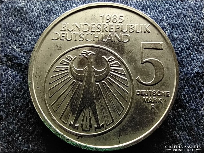 Németország A zene európai éve 5 Márka 1985 F  (id78990)