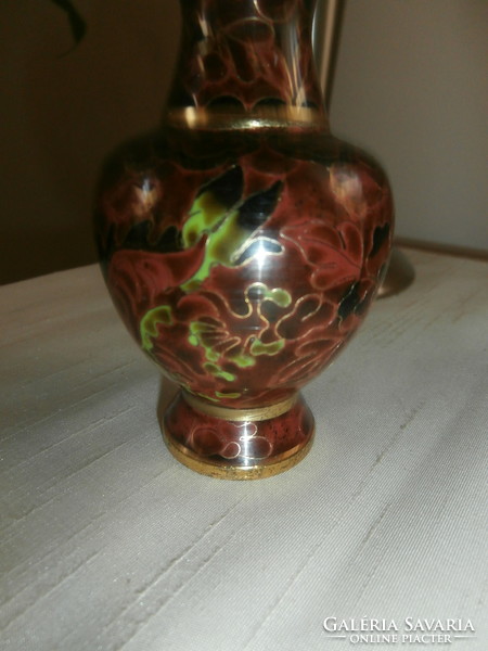 Diaphragm enamel / cloisonne / craft small vase.