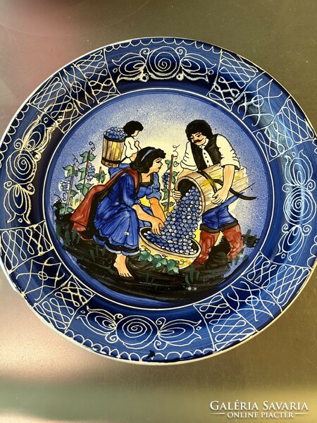 Hand painted wall plates