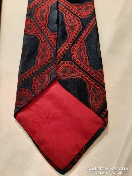 Maestron silk tie - abstract pattern - mint condition - rarity (9)
