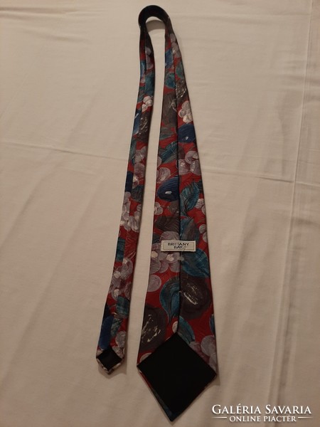 Brittany bay tm tie - fruit pattern - brand new - jacquard polyester - usa/ lot: 45590 - (18)