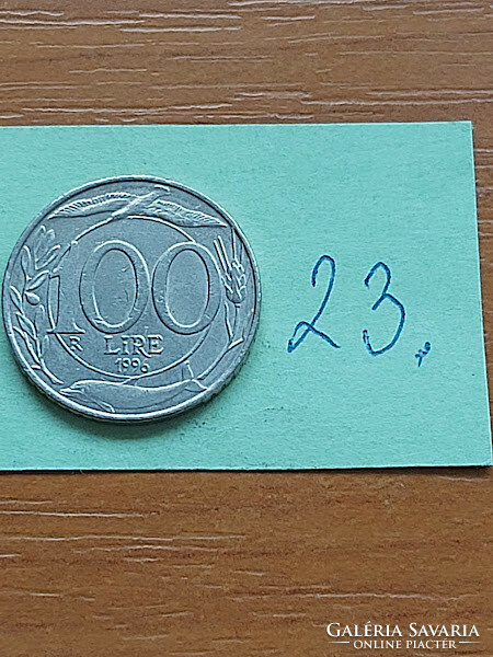 Italy 100 lira 1996 r, dolphin 23.