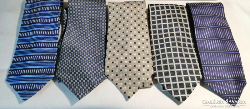 5pcs 100% silk, silk ties, in a package (3)