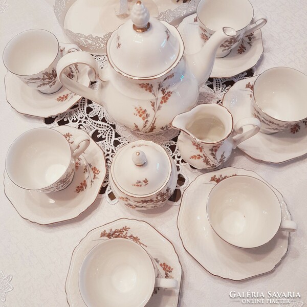 Porcelán teás kávés készlet