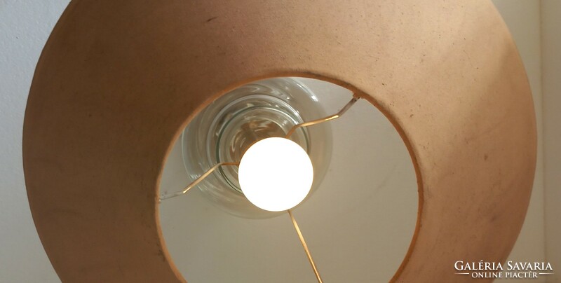 Zara  Home üveg  króm asztali lámpa design ALKUDHATÓ