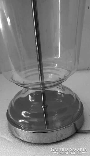 Zara home glass chrome table lamp design negotiable