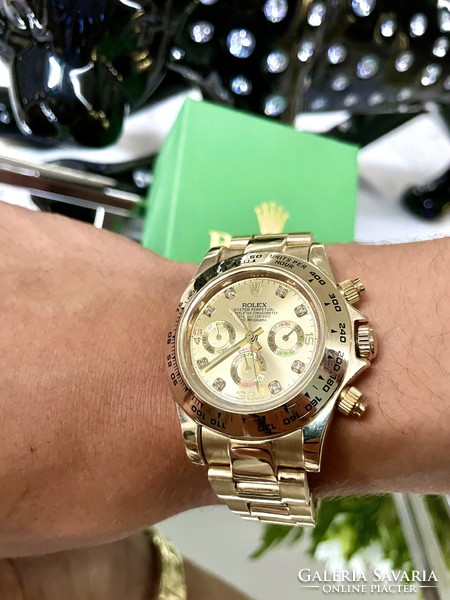 Rolex daytona gold new