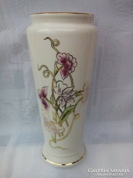 Zsolnay spring patterned vase