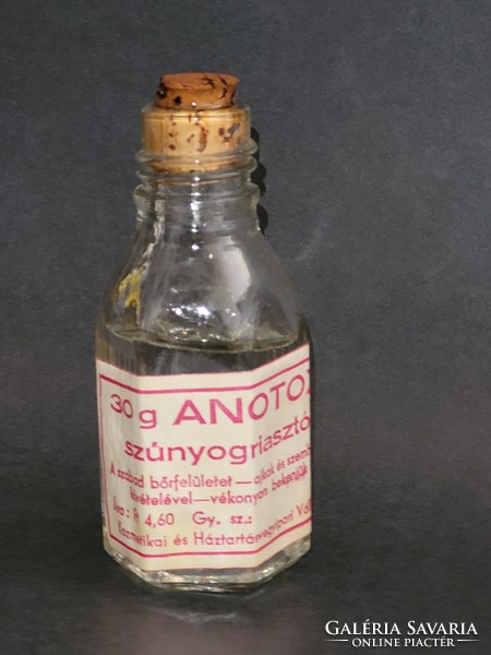 Old retro unopened mosquito repellent in original bottle
