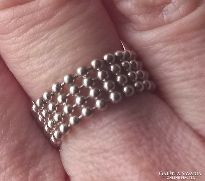 Női "bogyós" ezüst gyűrű