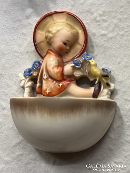 Antik Hummel figura - fali akasztó