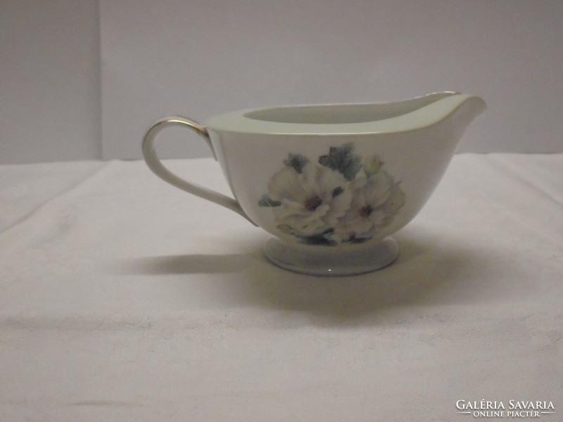 Japanese porcelain sauce bowl, spout