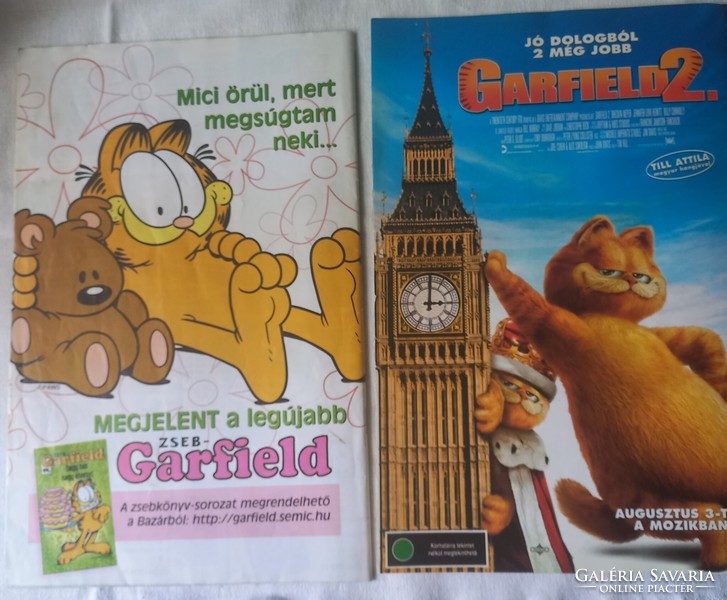 2 booklets of Garfield comic magazine for sale
