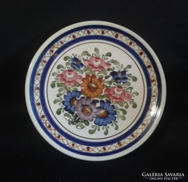 Wechsler Tyrolean ceramic wall plate hand painted)