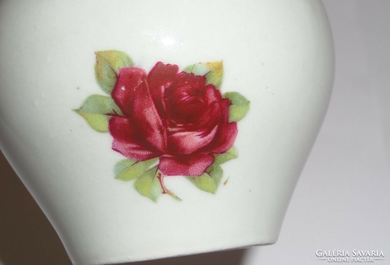 Old aquincum rose porcelain vase